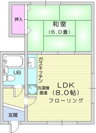 新川駅 徒歩11分 1階の物件間取画像